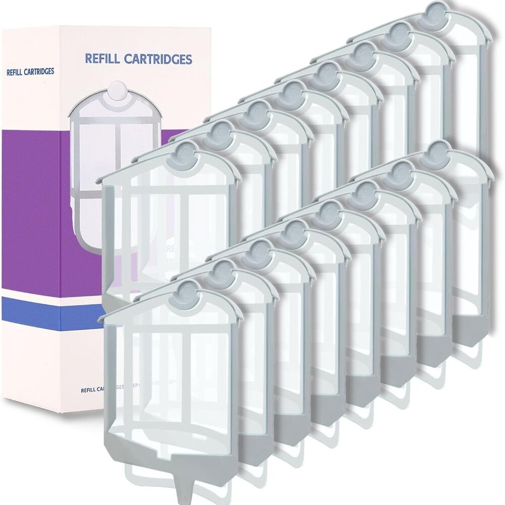 16 Pack Refill Cartridges Kit Compatible with ZEVO M364 and Max Plug-In Light